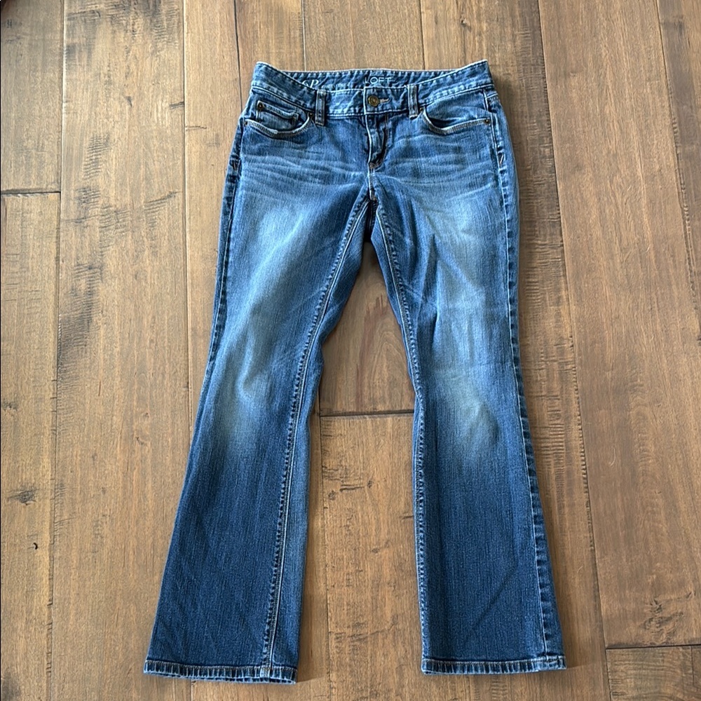 Ann Taylor LOFT curvy boot Jean